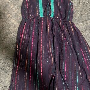 Cat & Jack Multicolor Striped Kids Dress